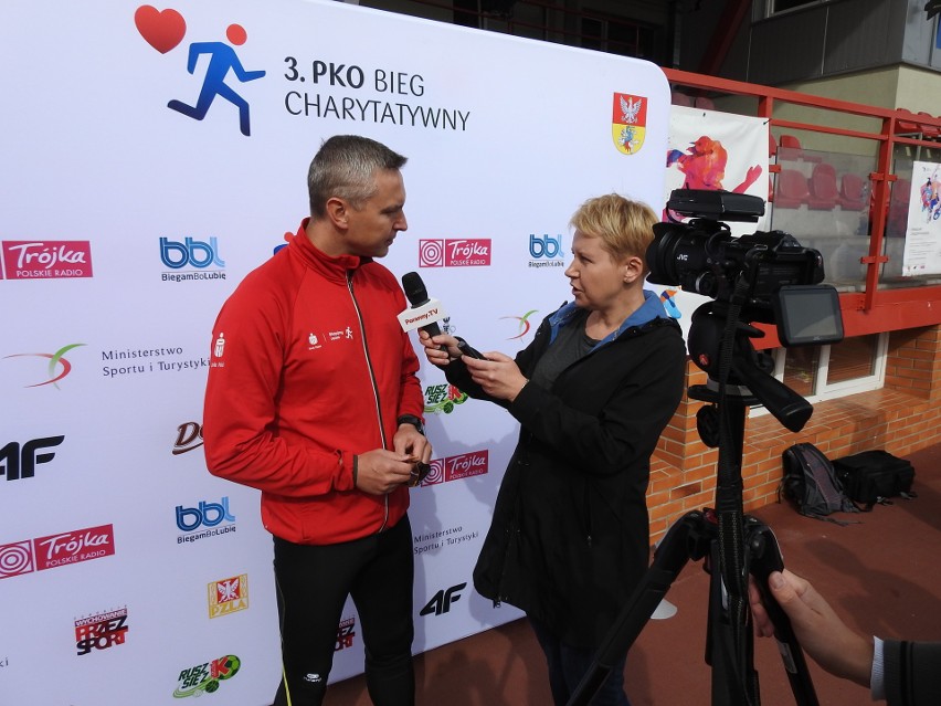 3. PKO Bieg Charytatywny w Białymstoku na stadionie ZOS...