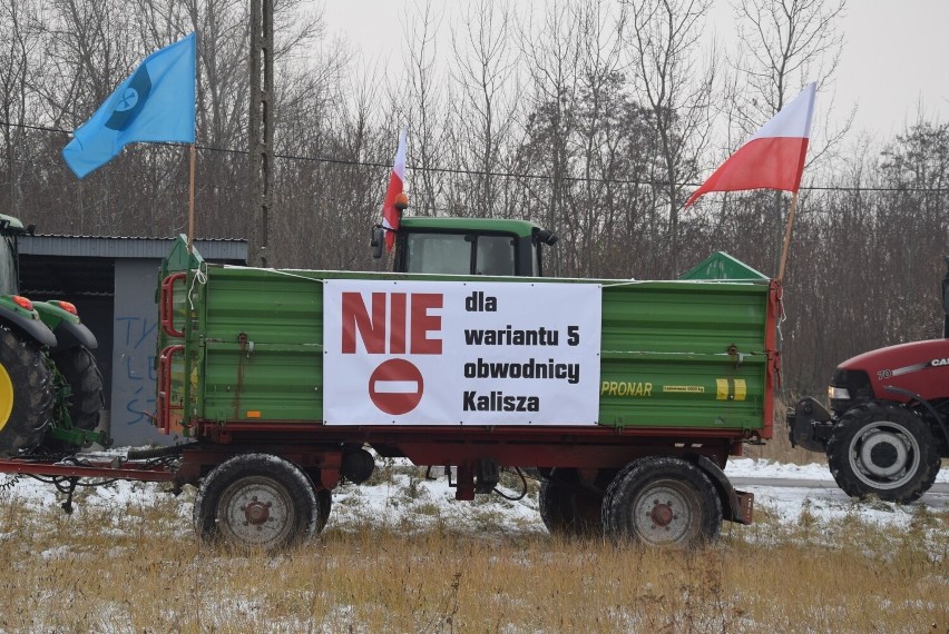 Protest rolników w Nowych Skalmierzycach w sprawie...