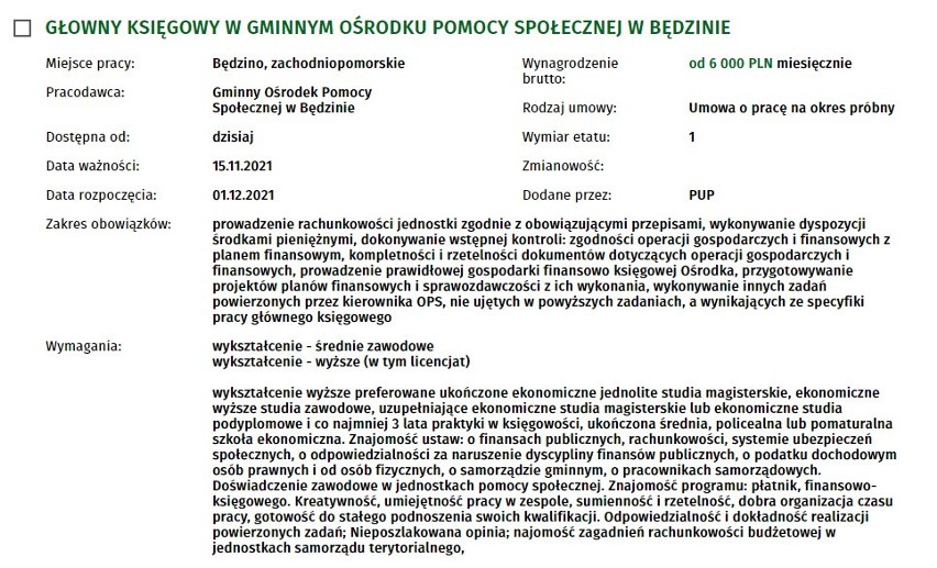 Szukasz pracy w Koszalinie i regionie? Sprawdź, jakie oferty...