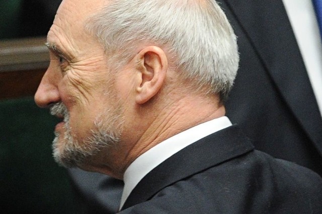 Antoni Macierewicz, minister obrony narodowej.