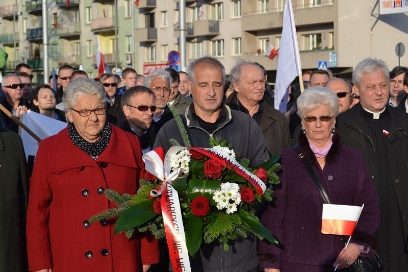 Częstochowa. Marsz Niepodległości środowisk prawicowych