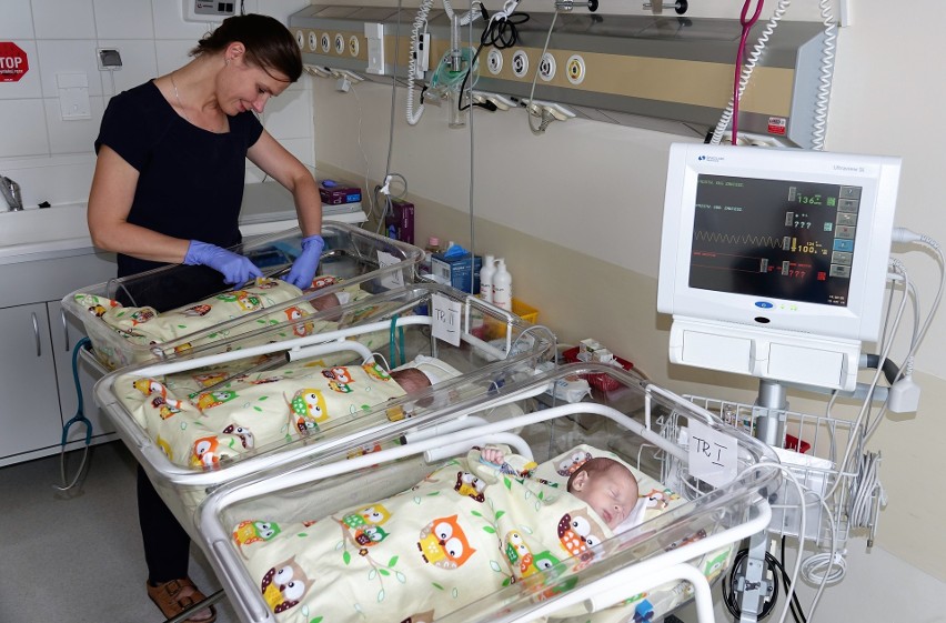 Pierwsze tegoroczne trojaczki urodzone w szpitalu „Zdroje” 
