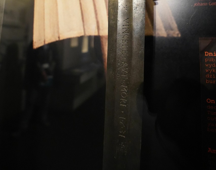 Miecz z rakarni pochodzi z 1631 roku.