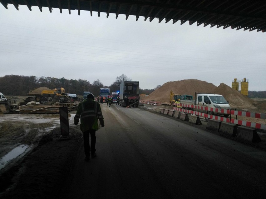 W piątek na budowie obwodnicy Koszalina na trasie S6 doszło...