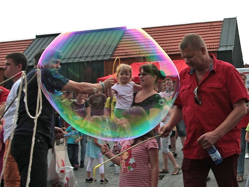 Festiwal Baniek Mydlanych w grudziądzkiej marinie