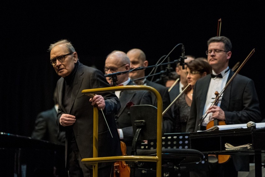 Ennio Morricone wystąpił w Tauron Arenie Kraków [ZDJĘCIA]