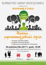 Krzeszowice. Spotkanie pod hasłem "Razem poprawiamy jakość życia" 