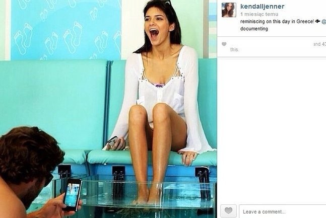 Kendall Jenner (fot. screen z Instagram.com)