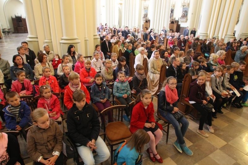 Magda Buczek na spotkaniu Kół Różańcowych