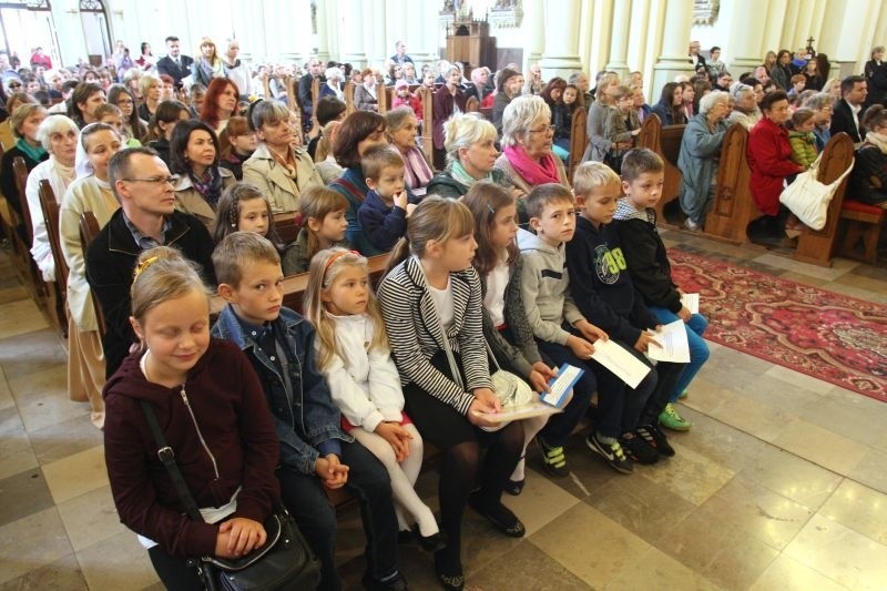 Magda Buczek na spotkaniu Kół Różańcowych