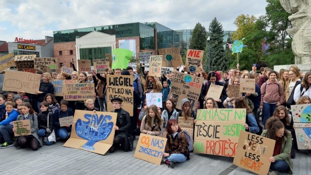 Młodzieżowy Strajk Klimatyczny w Opolu