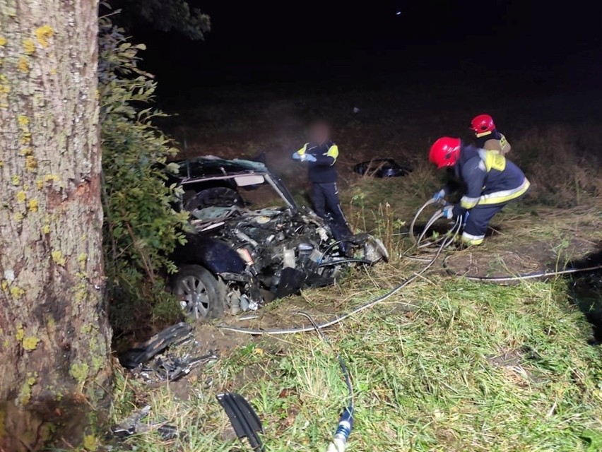 Wypadek w powiecie białogardzkim