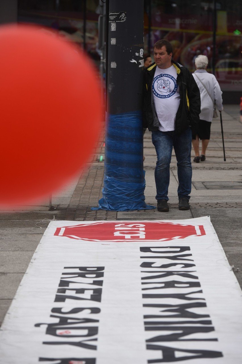 Manifestacja członków i sympatyków Śląskiego Stowarzyszenia...