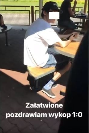Youtuber Rafonix urządził polowanie na chłopaka. Dopadł go w ogródku McDonald's w Piotrkowie. Nagranie wrzucił do sieci