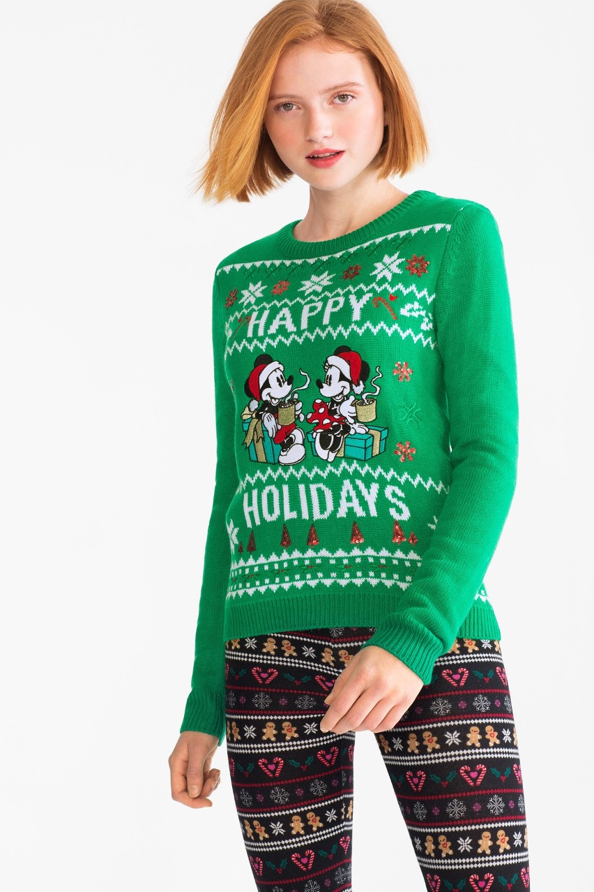 Nowy model swetra świątecznego w C&A kosztuje 49,00....