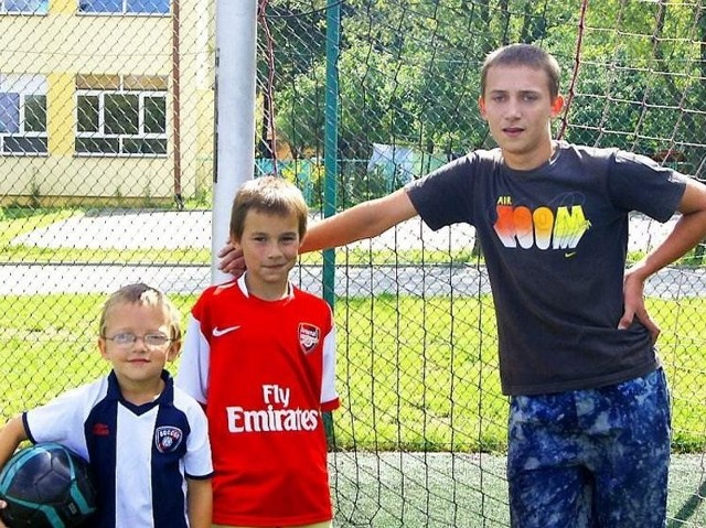 Od lewej Aleks Życzyński, Filip Górecki i Adam Życzyński
