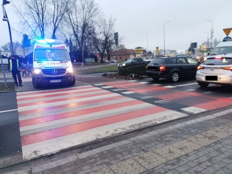 W rejonie Ronda Solidarności w Koszalinie samochód osobowy...