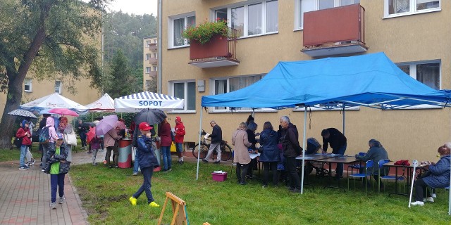 Piknik sąsiedzki w Sopocie przy ul. Kraszewskiego w piątek, 17.09.2021 r.