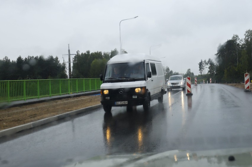 Remont drogi do Łap na odcinku Bojary - Uhowo. Ruch...