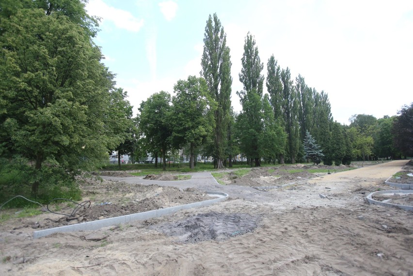 Modernizacja parku im. Fusińskiego w Sosnowcu obejmuje m.in....