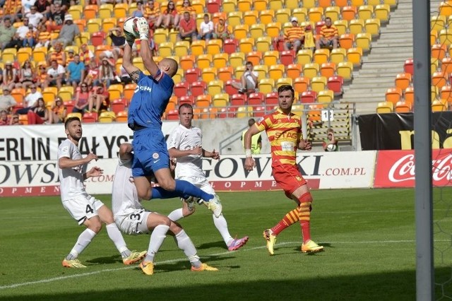 Jagiellonia Białystok przegrała na własnym boisku z Zagłębiem Lubin