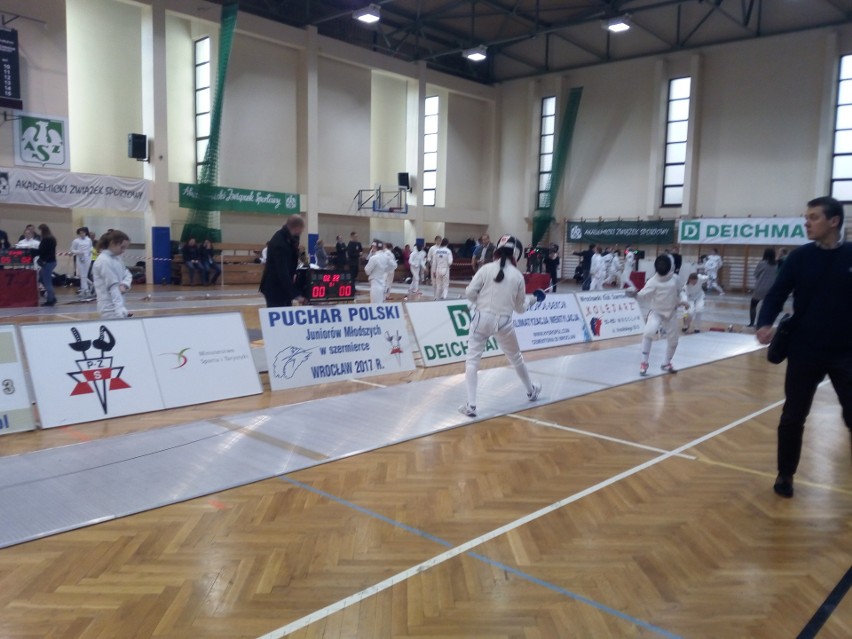 Szermierka. Tym razem wrocławianie bez podium na PP juniorów młodszych