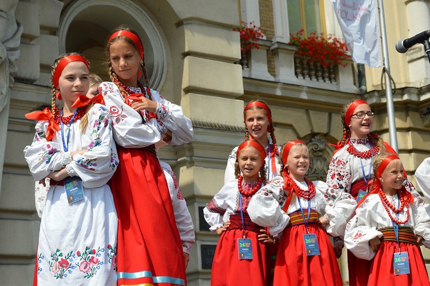 Dzieci z Mystkowa i ze Sławuty na Ukrainie oczarowały publiczność [ZDJĘCIA]