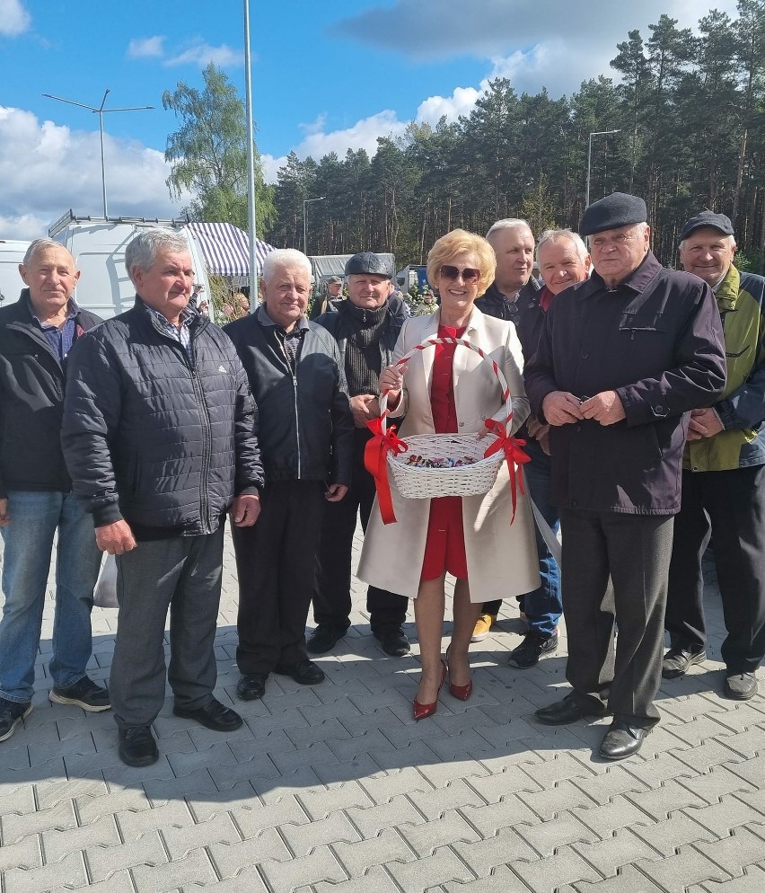 Spotkanie burmistrz Ireny Marcisz z mieszkańcami Łopuszna