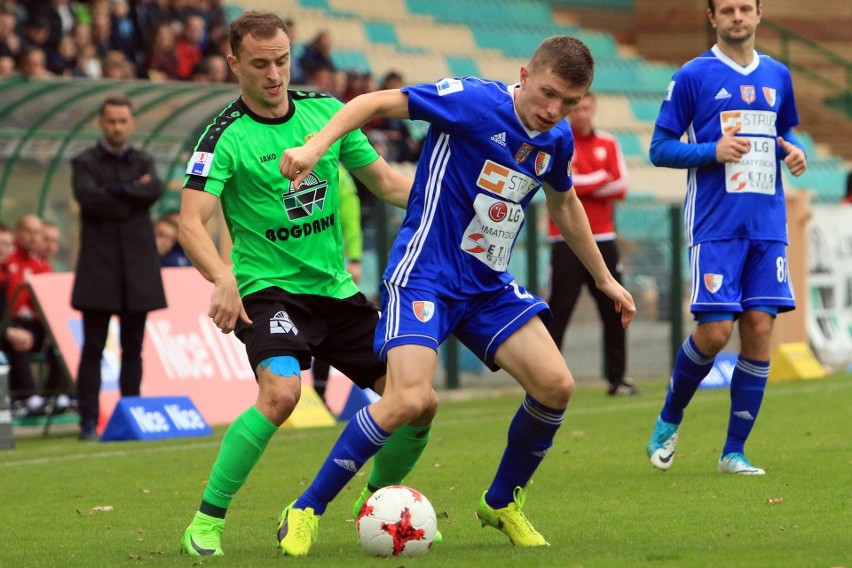 Górnik Łęczna - Pogoń Siedlce 1:1