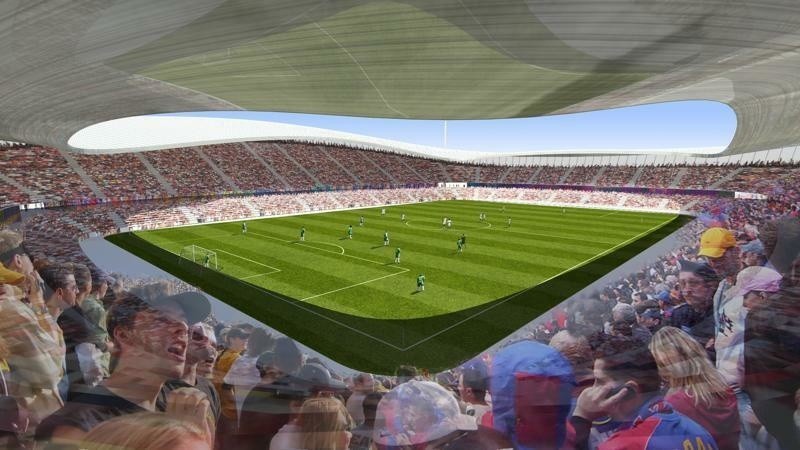 Projekt stadionu Zagłębia Sosnowiec