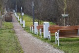 Kraków ma park pełen... koszy na śmieci. Park Reduta zdominowany przez śmietniki