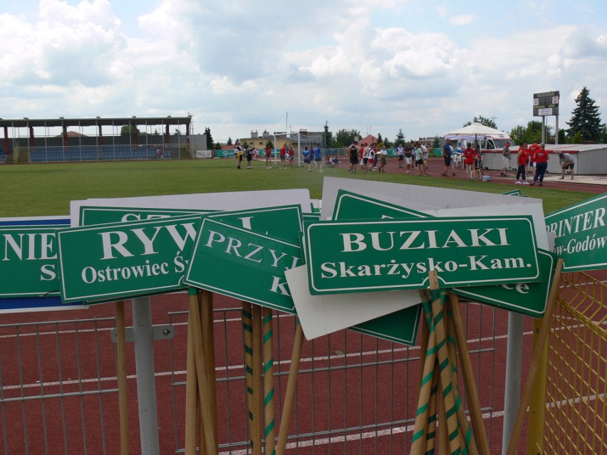 V Świętokrzyski Mityng Lekkoatletyczny Olimpiad Specjalnych na Miejskim Stadionie Sportowym w Sandomierzu