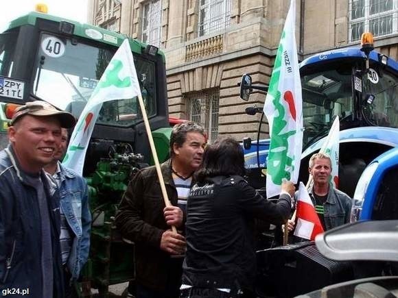 Na początku grudnia w Szczecinie protest rolników.