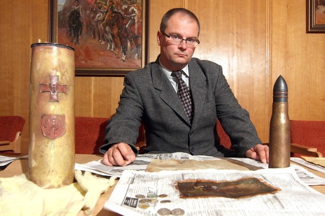Arkadiusz Kaliński, dyrektor Pomorskiego Muzeum Wojskowego w Bydgoszczy