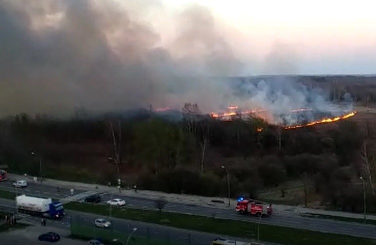 Tarnów. Policja na tropie podpalacza [WIDEO z POŻARU]