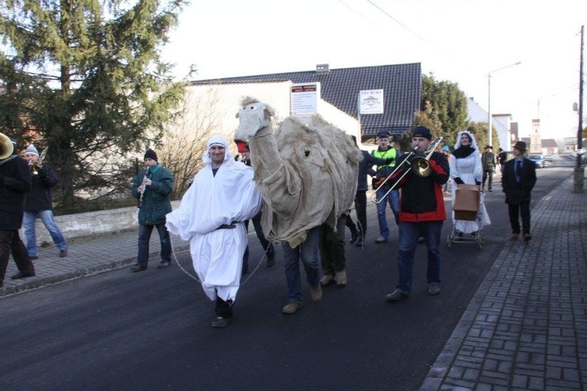 Wodzenie niedźwiedzia w Szczepanowicach...