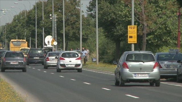 Testy odcinkowego pomiaru prędkości w Warszawie