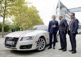 Martin Schulz w autonomicznym Audi