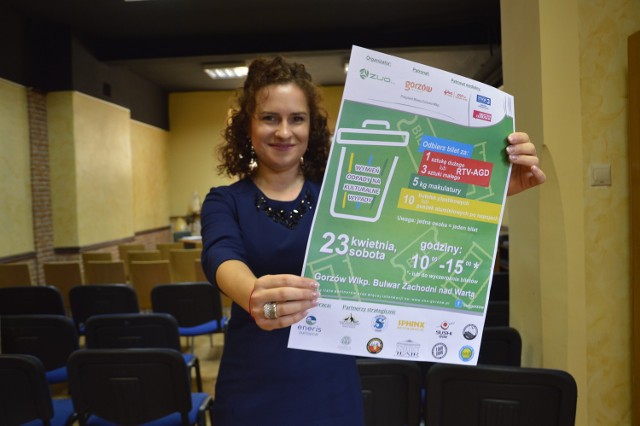 Do uczestnictwa w akcji zachęcała Żaneta Domarecka z Zakładu Utylizacji Odpadów
