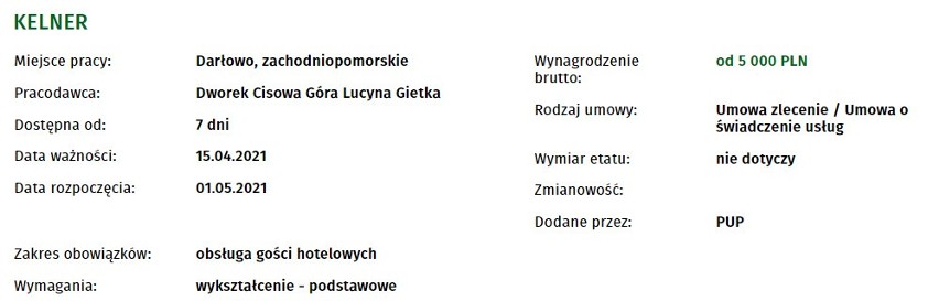 Praca w woj. zachodniopomorskim. Oni zarabiają co najmniej 5.000 złotych: lekarz, kierowca, kelner, grabarz i inni. SPRAWDŹ!