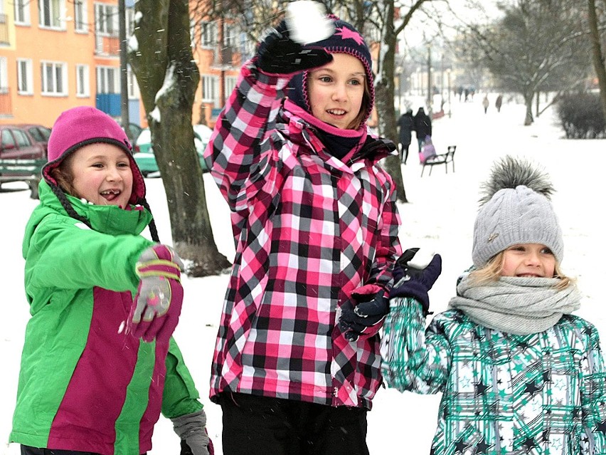 Do Grudziądza nieśmiało zagląda zima...