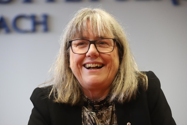 W poniedziałek 24 października czterodniową wizytę na Uniwersytecie Śląskim w Katowicach rozpoczęła kanadyjska noblistka prof. Donna Strickland.