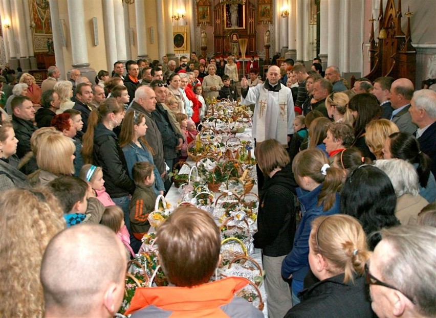 Radomianie świecą pokarmy
radomska katedra