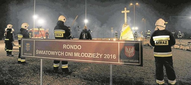 W Brzegach są już rozmaite symbole związane ze Światowymi Dniami Młodzieży.