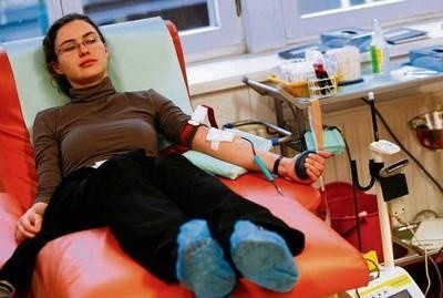 W całej Małopolsce rocznie krew oddaje około 50 tysięcy osób Fot. Michał Sikora