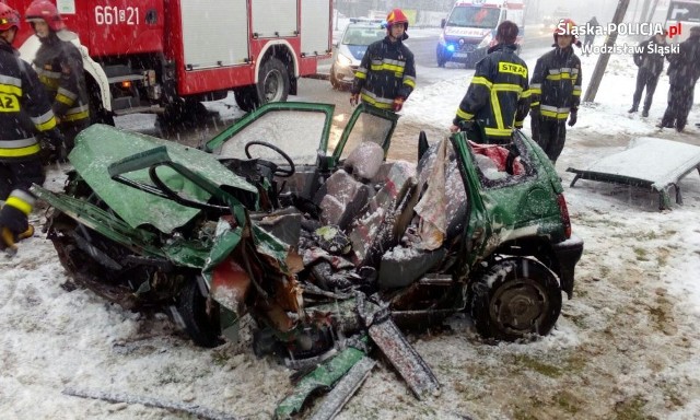 Wypadek w Wodzisławiu Śląskim: W wypadku zginął 62-letni mężczyzna