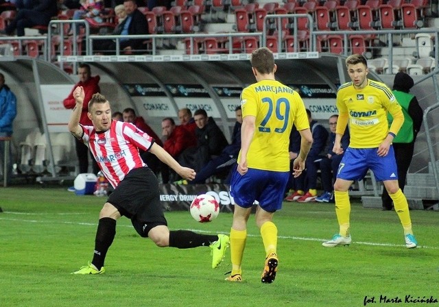 Cracovia pokonała Arkę Gdynia 2:0 w ramach 32. kolejki Lotto Ekstraklasy. Dla Pasów strzelał Krzysztof Piątek i Damian Dąbrowski.