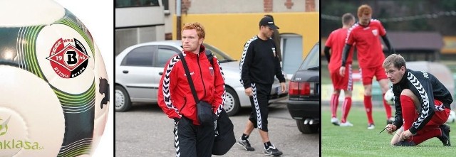 Piłkarze Polonii Bytom wczoraj pod wieczór przeprowadzili na stadionie MOSiR w Bytowie lekki trening. Zapoznali się z płytą, na której dzisiaj przyjdzie im rozegrać spotkanie. Byli zmęczeni po długiej podróży. Pokonali blisko 500 km. 