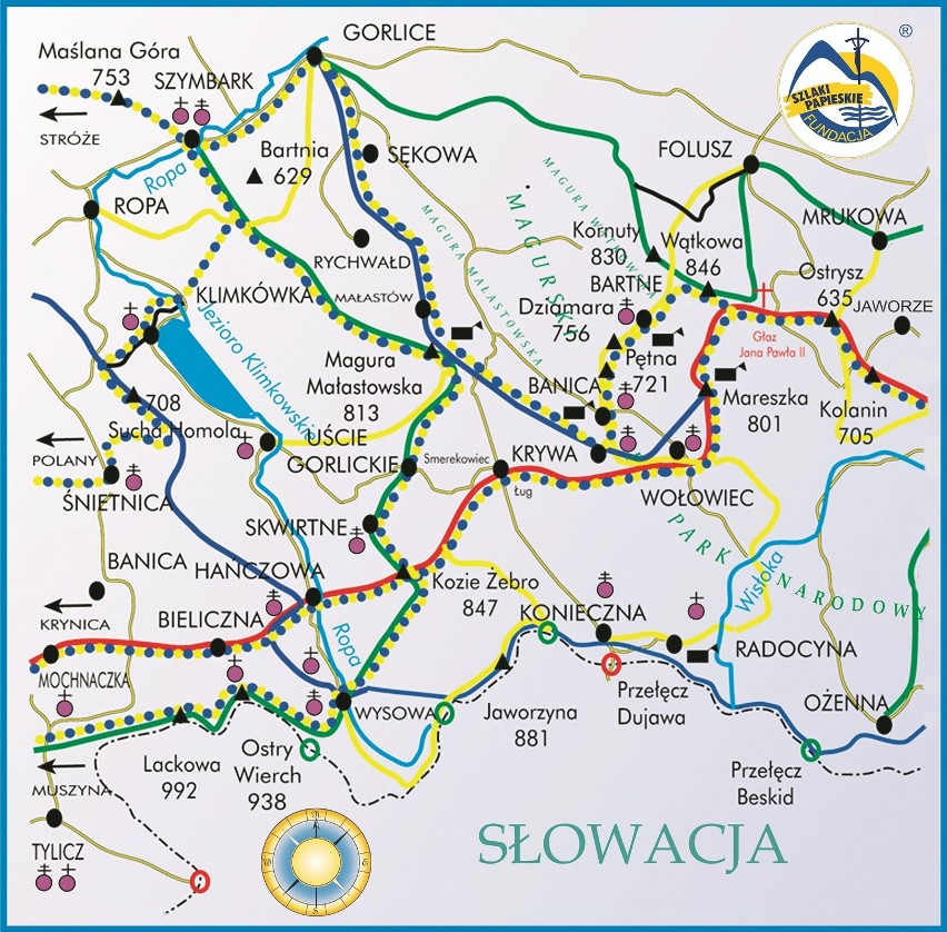 Szlaki Papieskie w Małopolsce (cz. 4). Beskid Sądecki - Beskid Niski