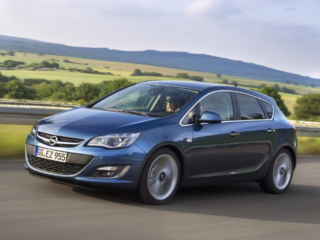 Opel Astra - w 2014 roku sprzedano 8 798 egzemplarzy tego auta / Fot. Opel